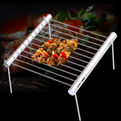 Camping BBQ Grill Folding Steel Stand by HitMyNeed