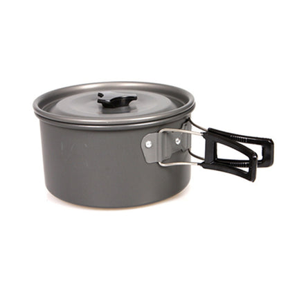 Camping Cook Set with Portable Pot, Pan & Teapot by HitMyNeed