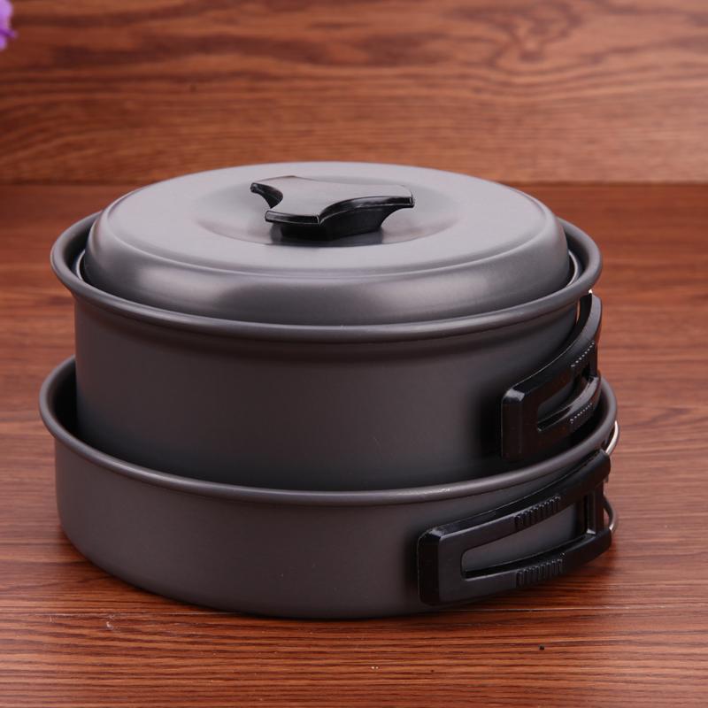 Camping Cooking Set 7-Piece Lightweight Cookware by HitMyNeed