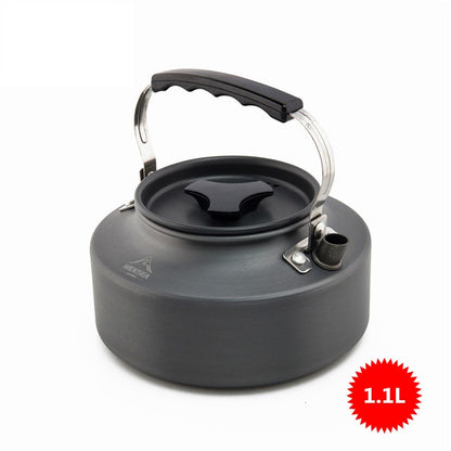 Camping Cookware Set for 1-3 People with Kettle by HitMyNeed