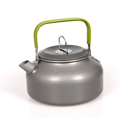 Camping Cookware Set of 3 with Teapot and Carry Bag by HitMyNeed