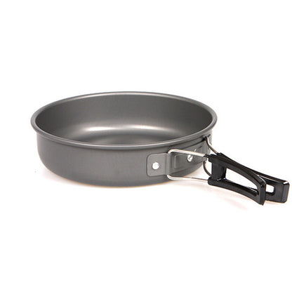 Camping Cookware Set of 3 with Teapot and Carry Bag by HitMyNeed