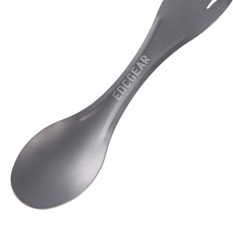 Camping Essentials Titanium Cutlery Set by HitMyNeed