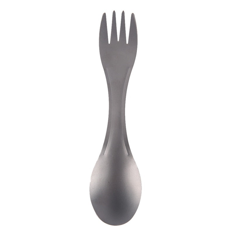Camping Essentials Titanium Cutlery Set by HitMyNeed