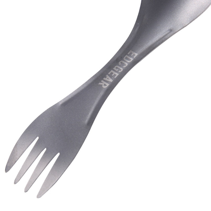 Camping Essentials Titanium Cutlery Set by HitMyNeed