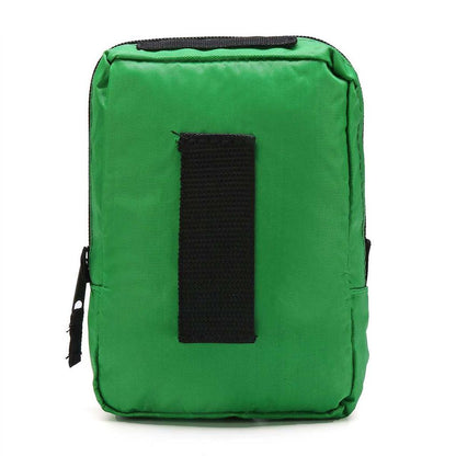 Camping First Aid Kit 121-Piece - Compact Green Bag by HitMyNeed