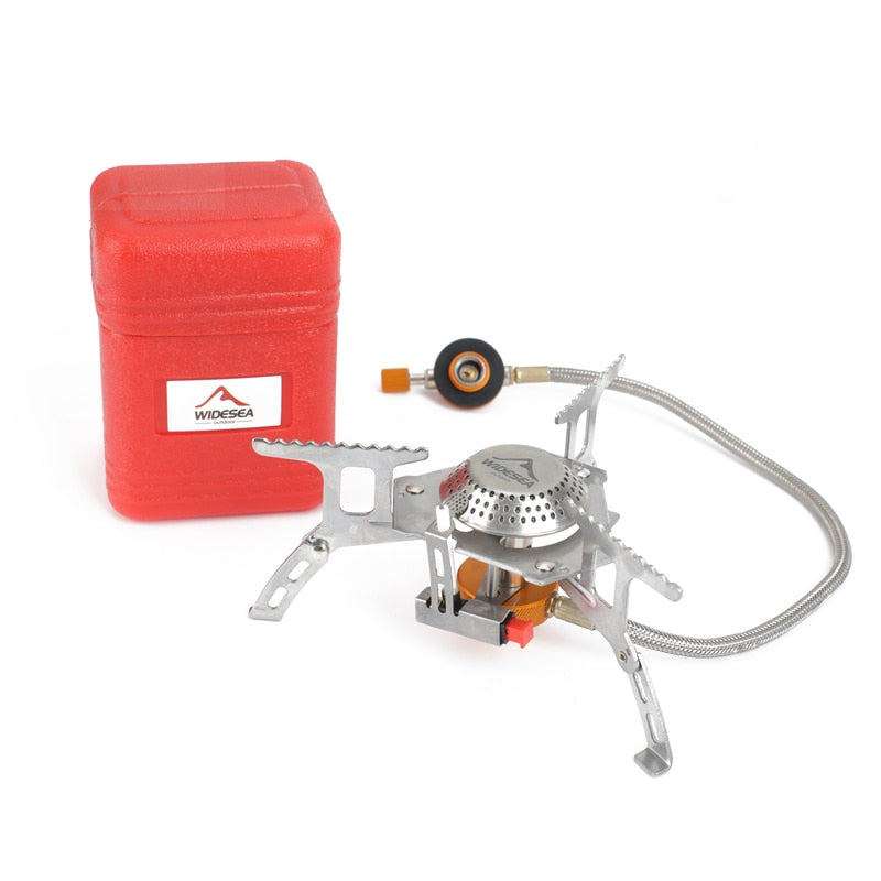 Camping Gas Stove Folding Burner with Ignition by HitMyNeed