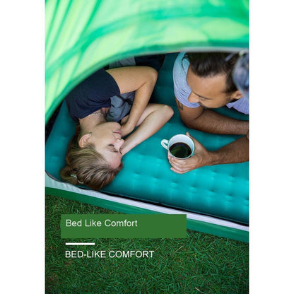 Camping Inflatable Air Bed Double Mattress 210x135cm by HitMyNeed