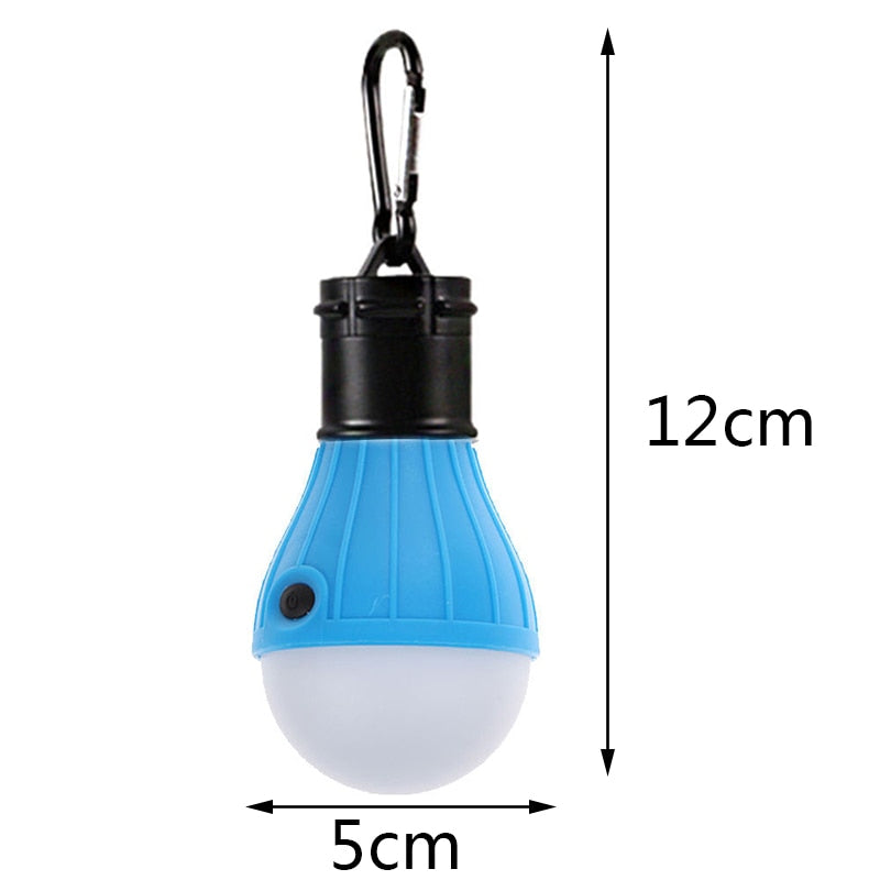 Camping LED Portable Light Bulb with Carabiner by HitMyNeed
