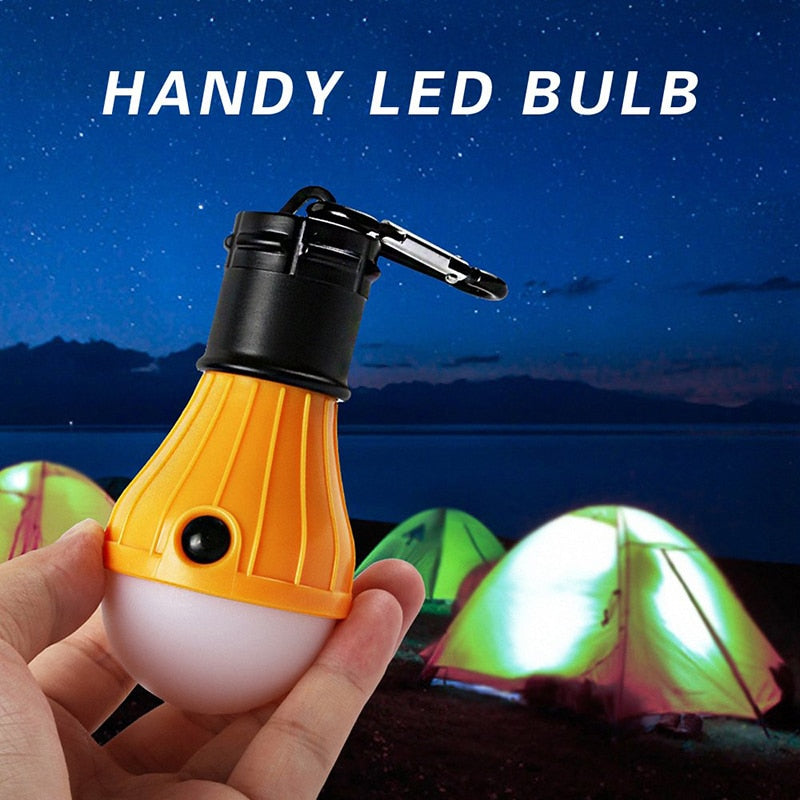 Camping LED Portable Light Bulb with Carabiner by HitMyNeed
