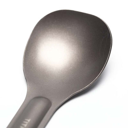 Camping Long Handle Titanium Spoon - 21.5 cm by HitMyNeed