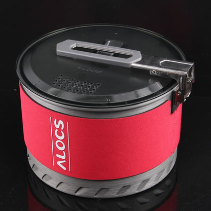 Camping Pot 2.3L Portable Outdoor Cookware by HitMyNeed