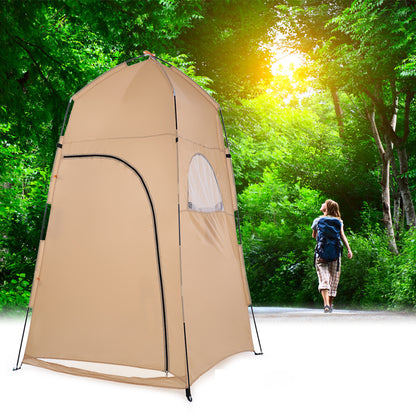 Camping Shower Tent & Portable Toilet Privacy Shelter by HitMyNeed