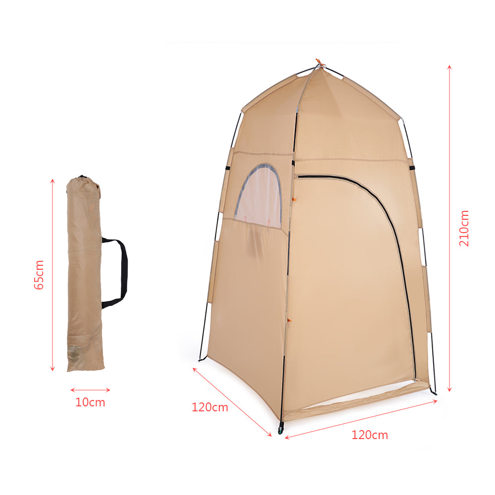 Camping Shower Tent & Portable Toilet Privacy Shelter by HitMyNeed