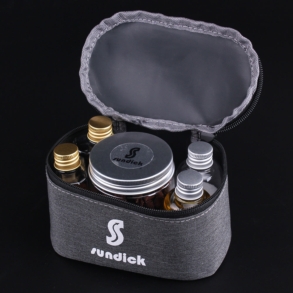 Camping Spice Containers Set with Storage Bag by HitMyNeed