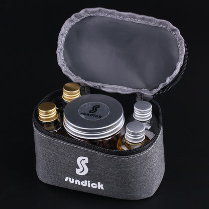 Camping Spice Containers Set with Storage Bag by HitMyNeed