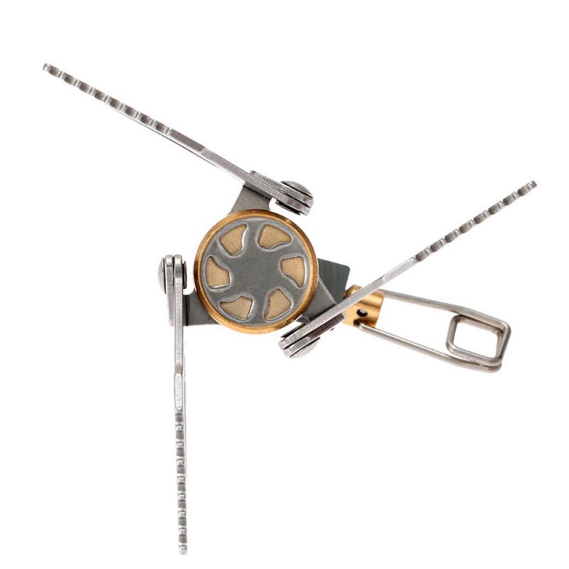 Camping Stove Pocket Burner for Butane Canisters by HitMyNeed