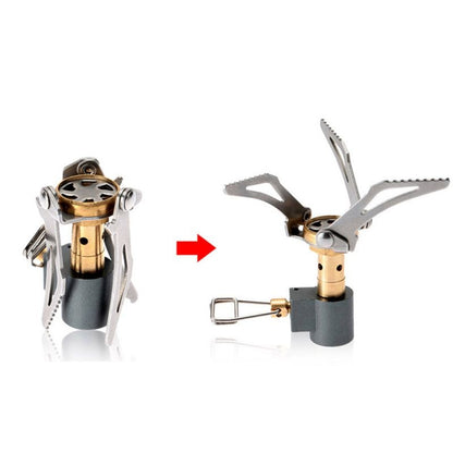 Camping Stove Pocket Burner for Butane Canisters by HitMyNeed