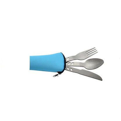 Camping Utensils Set 4-in-1 Detachable Cutlery by HitMyNeed