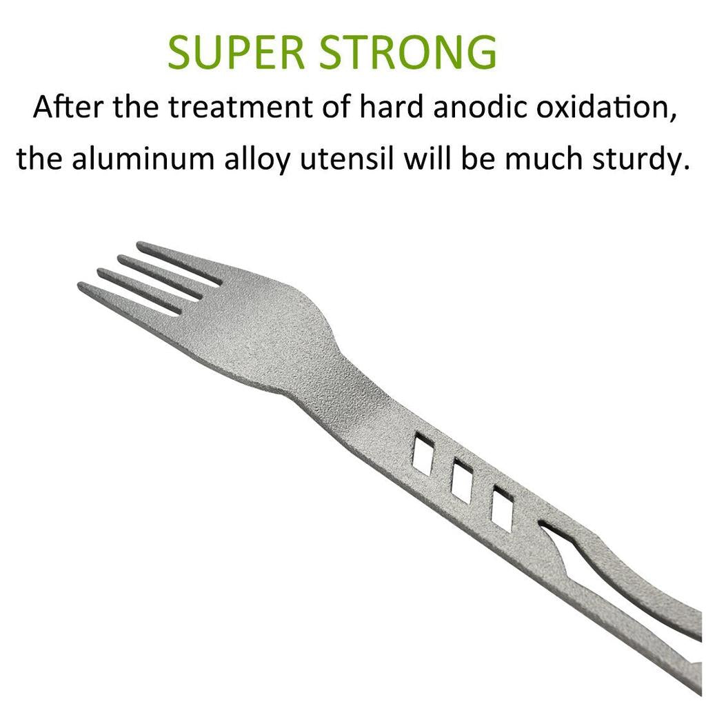 Camping Utensils Set 4-in-1 Detachable Cutlery by HitMyNeed
