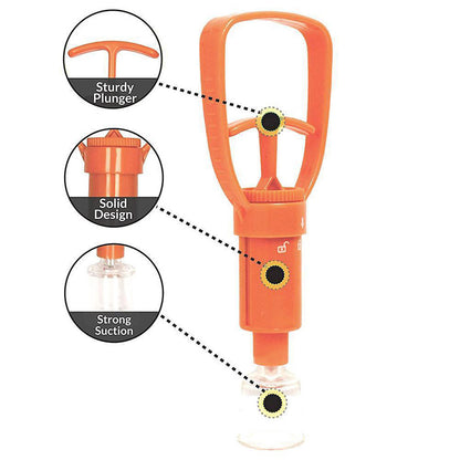 Camping Venom Extractor Vacuum Bite Relief Kit by HitMyNeed
