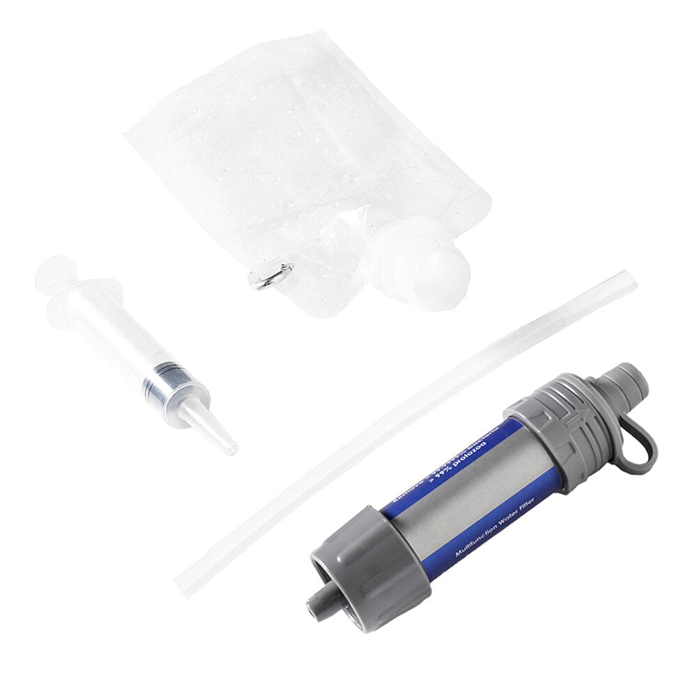 Camping Water Purifier Pocket Straw Filter by HitMyNeed