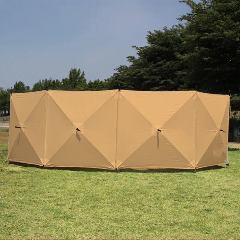 Camping Windproof Folding Windscreen 4.8m by HitMyNeed