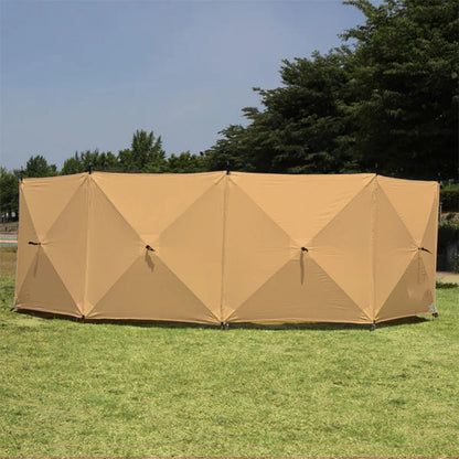 Camping Windproof Folding Windscreen 4.8m by HitMyNeed