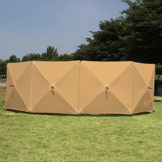 Camping Windproof Folding Windscreen 4.8m by HitMyNeed