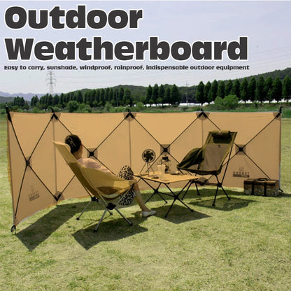 Camping Windproof Folding Windscreen 4.8m by HitMyNeed