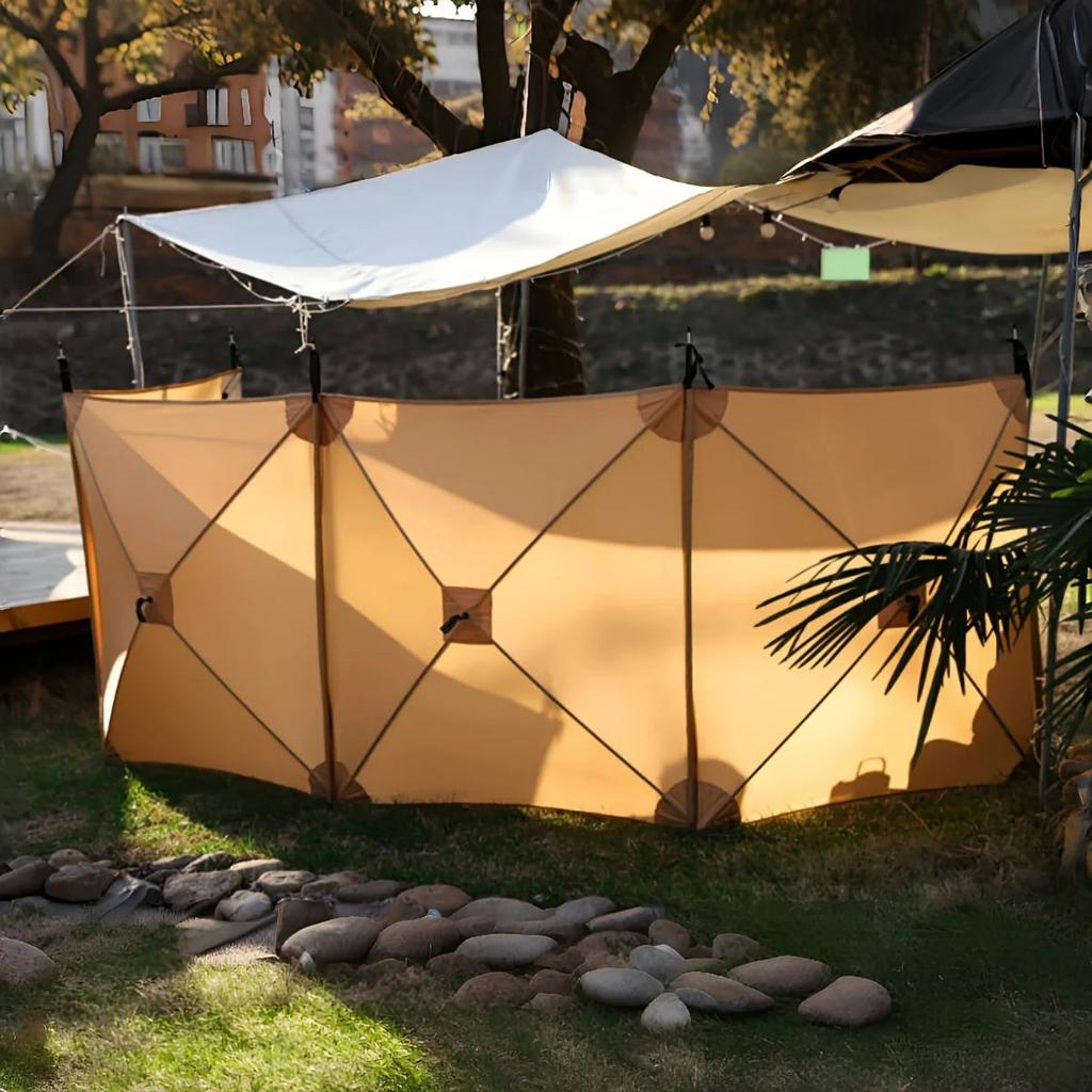 Camping Windproof Folding Windscreen 4.8m by HitMyNeed