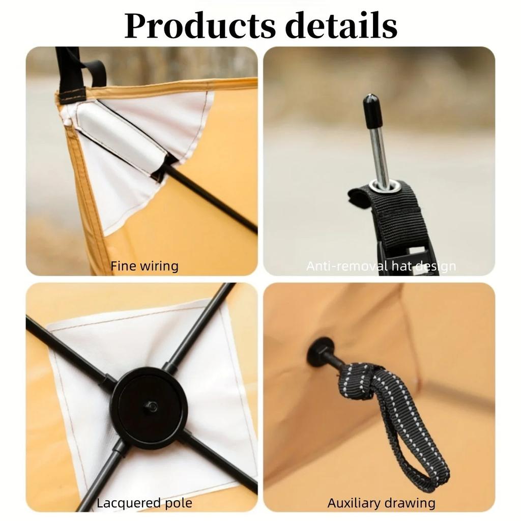 Camping Windproof Folding Windscreen 4.8m by HitMyNeed