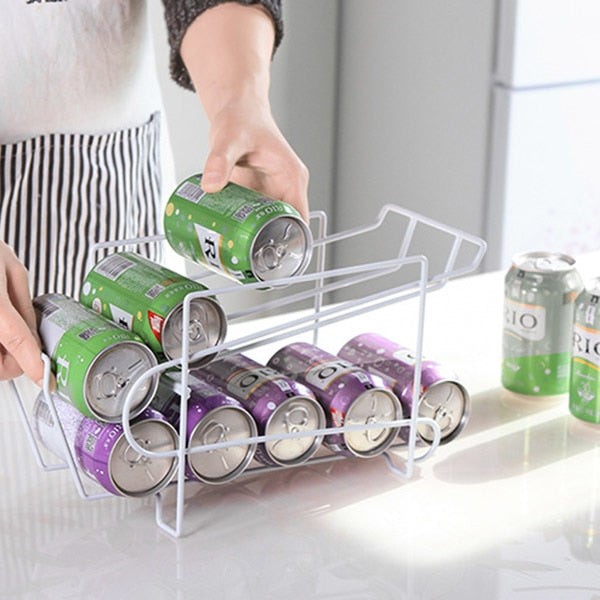 Can Dispenser Fridge Storage Rack Organizer by HitMyNeed