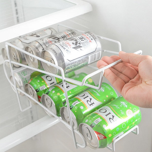 Can Dispenser Fridge Storage Rack Organizer by HitMyNeed