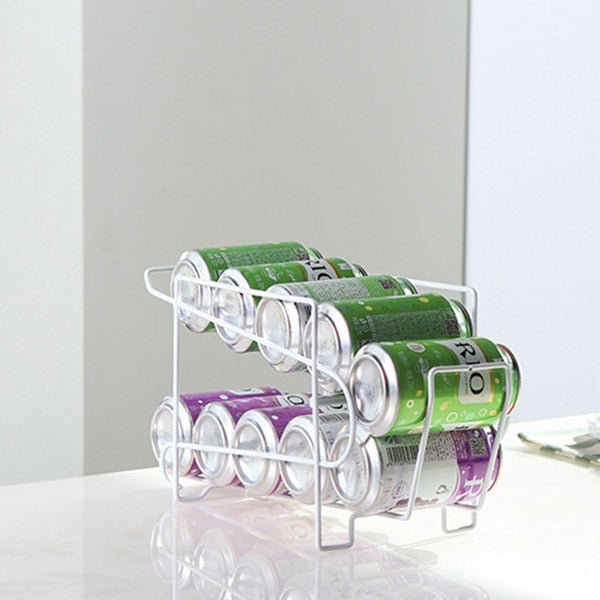 Can Dispenser Fridge Storage Rack Organizer by HitMyNeed