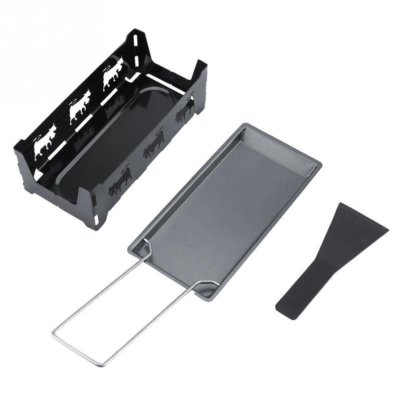 Candle Raclette Cheese Melter Pan Set by HitMyNeed