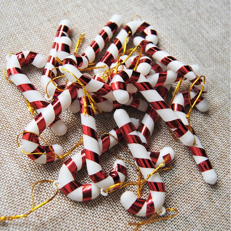 Candy Cane Christmas Tree Ornaments, 6-Pack by HitMyNeed