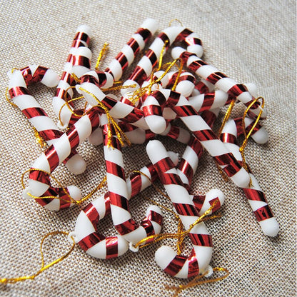 Candy Cane Christmas Tree Ornaments, 6-Pack by HitMyNeed