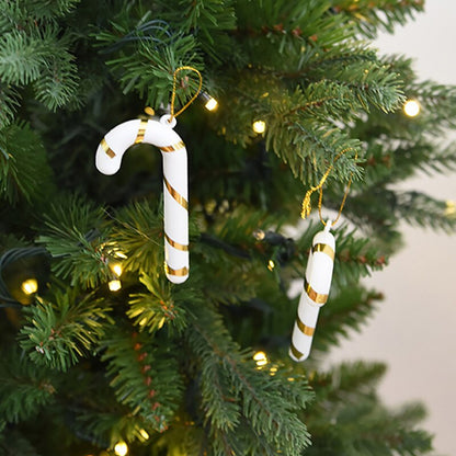 Candy Cane Christmas Tree Ornaments, 6-Pack by HitMyNeed