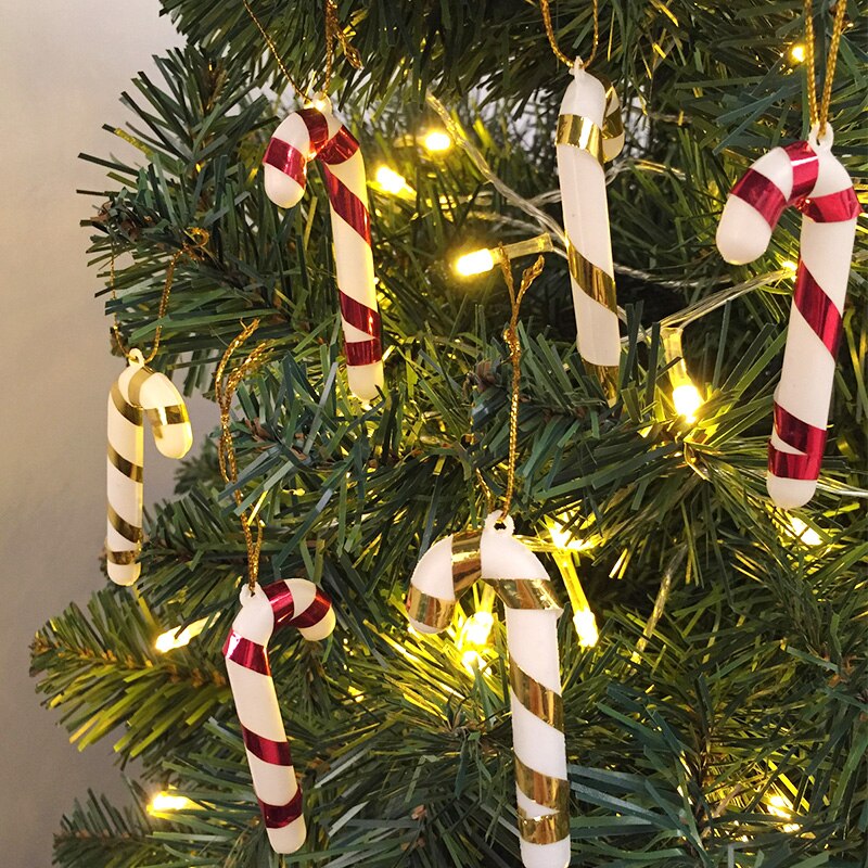 Candy Cane Christmas Tree Ornaments, 6-Pack by HitMyNeed