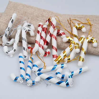 Candy Cane Christmas Tree Ornaments, 6-Pack by HitMyNeed