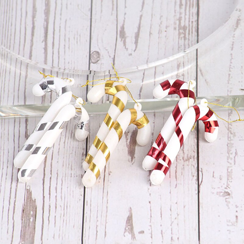 Candy Cane Christmas Tree Ornaments, 6-Pack by HitMyNeed