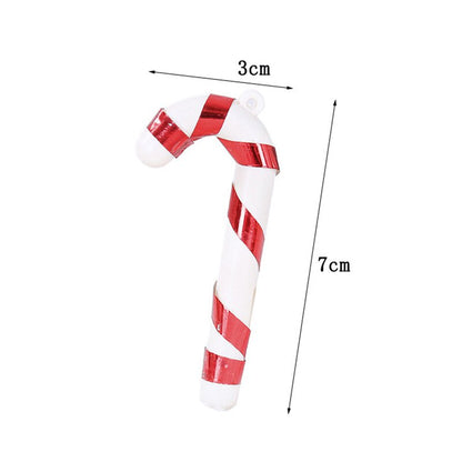 Candy Cane Christmas Tree Ornaments, 6-Pack by HitMyNeed