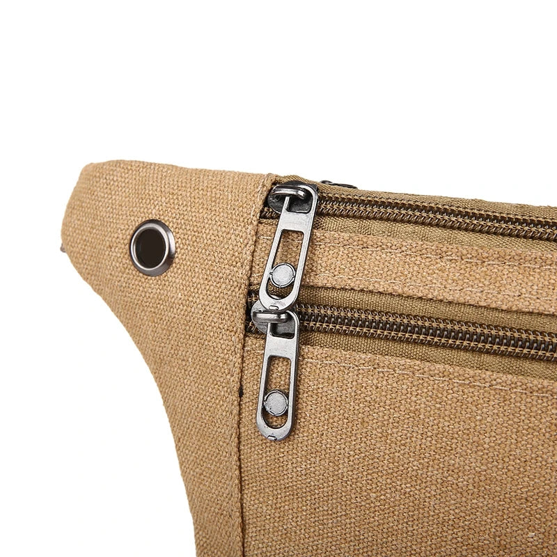 Canvas Fit Ultra-Thin Anti-Theft Running Waistpack by HitMyNeed