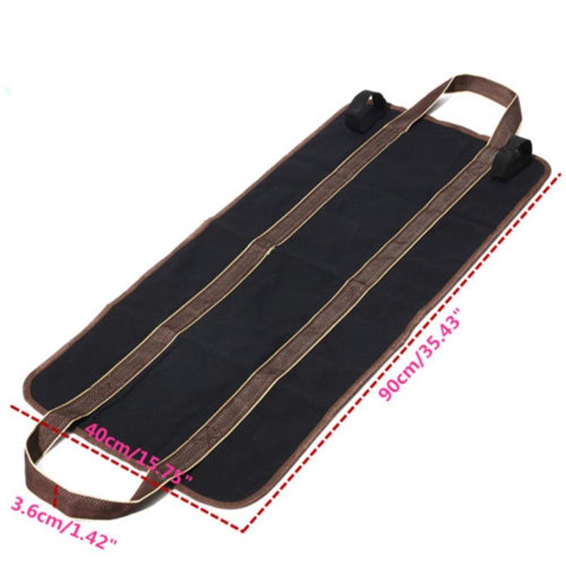 Canvas Log Carrier Bag for Firewood, 90 x 40 cm by HitMyNeed