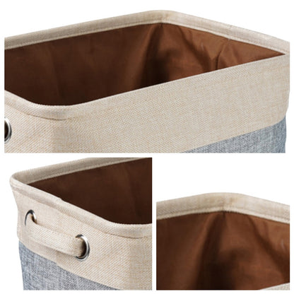 Canvas Pet Toy Storage Box with Handles 24.6L by HitMyNeed