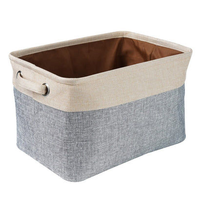 Canvas Pet Toy Storage Box with Handles 24.6L by HitMyNeed