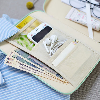 Canvas Stationery Pouch and Gadget Storage Bag by HitMyNeed