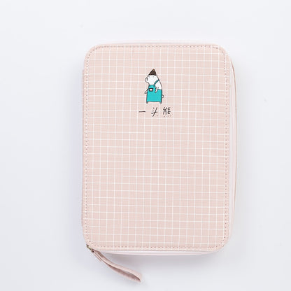 Canvas Stationery Pouch and Gadget Storage Bag a-bear by HitMyNeed