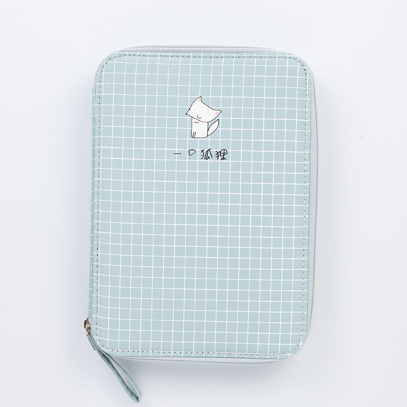 Canvas Stationery Pouch and Gadget Storage Bag a-fox by HitMyNeed